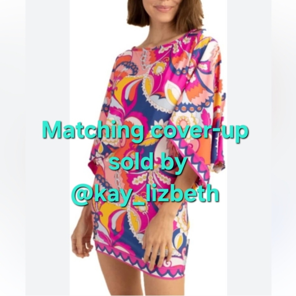 Trina Turk Sevilla One Piece Off Shoulder Ruffle - Picture 9 of 16